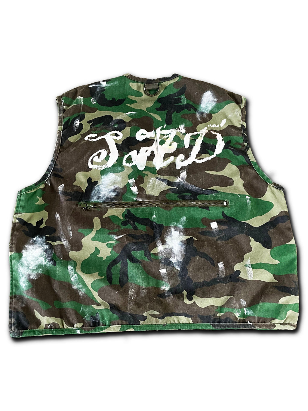 camo-combat vest