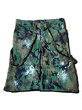 camo baggy shorts